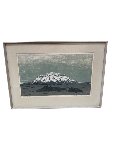 XXX Tavla Zetterholm Träsnitt