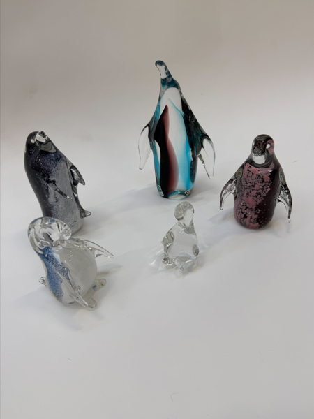 XXX Figuriner glas Pingviner