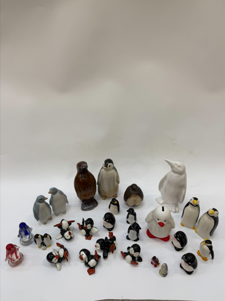 XXX Pingviner diverse 2 lådor