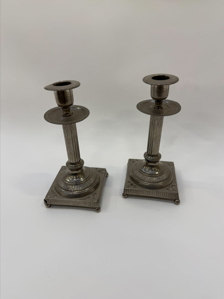 XXX ljusstakar tenn "gustaviansk stil"