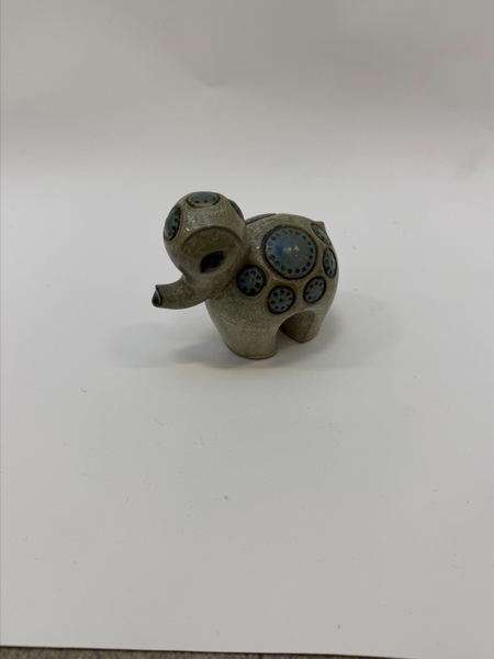 Elefant Ringo 4 i stengods Britt-Louise Sundell Gustavsberg