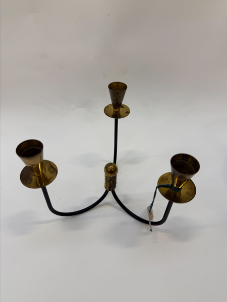 Tre-armad kandelaber av Märket Nils-Johan 1950-tal