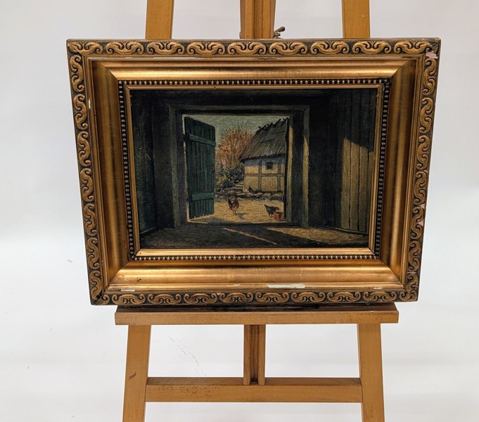 Tavla okänd konstnär