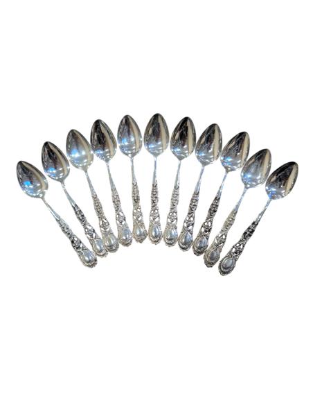 Teskedar silver 11 st