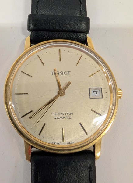 Armbandsur Tissot Seastar 18k guld