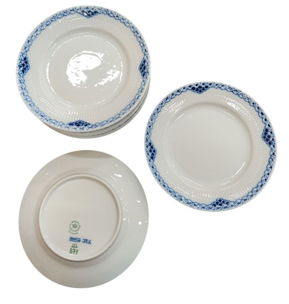 Musselmalet Assietter Princess Royal Copenhagen