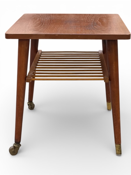 SIDEBORD med hylla, teak