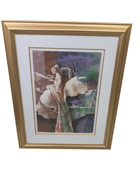 Tavla litografi Josep Baques