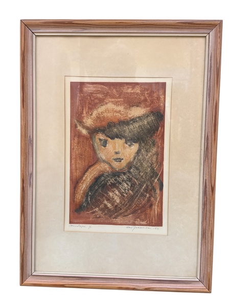 TAVLA Carl Johansson monotypi 1/1