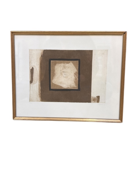 TAVLA Gabriel Belgoenne  etsning