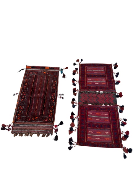 KAMELVÄSKOR 2 st "KELIM"