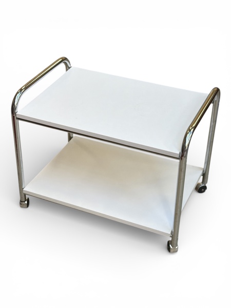 SIDEBORD på Hjul med hylla