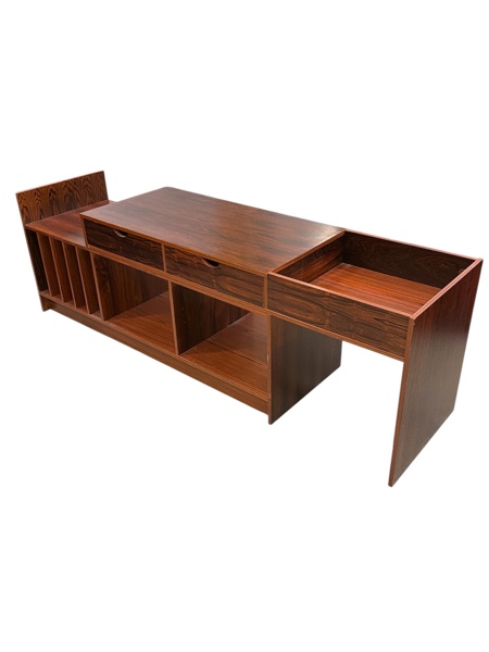 STEREOBÄNK  skjutbar 1970-tal