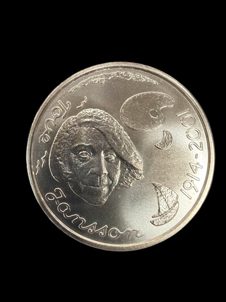 JUBILEUMSMYNT Tove Jansson 10 Euro