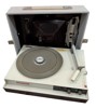 Resegrammofon Philips med skivor