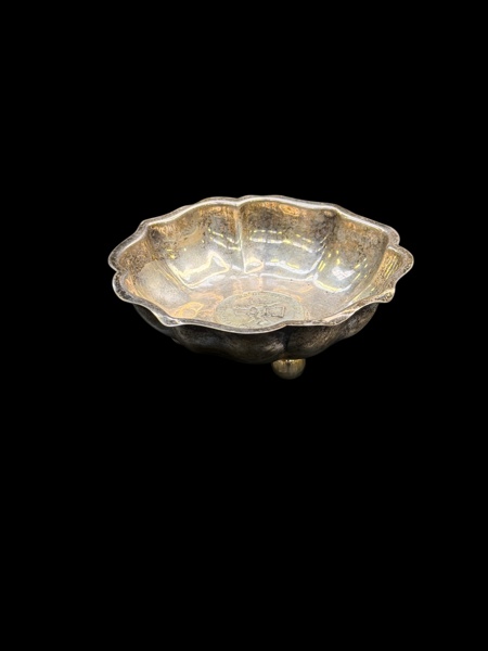 SILVERSKÅL  med mynt