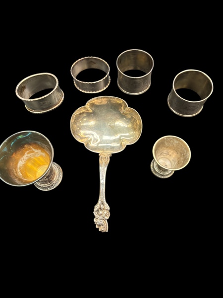 SILVERPARTI 7 st föremål