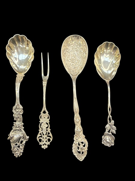 SILVER Skedar 3 st & gaffel