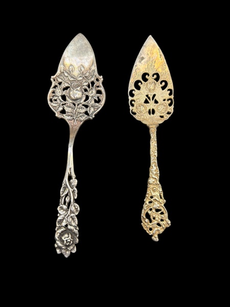 SILVER Tårtspadar 2 st