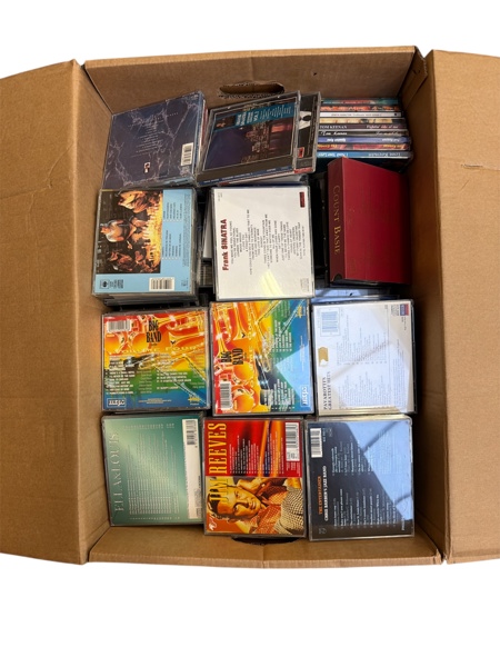 CD-SKIVOR stort Parti 