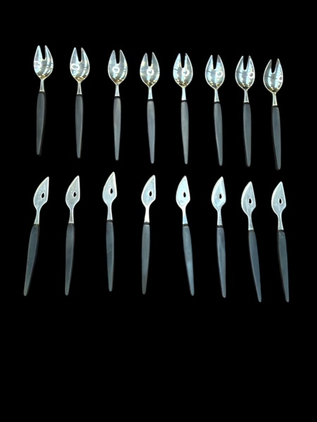 BESTICK Bakelit retro 8+8 st