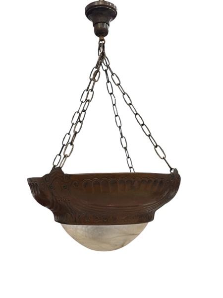LAMPA Hängande plafond i Jugendstil 1900-talets första hälft