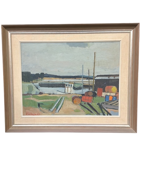 TAVLA GOTTHARD SANDBERG olja