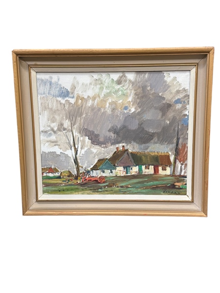 TAVLA AXEL HAMBORN olja