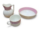 TVÄTTSERVIS, 3-delar i flintgods.
