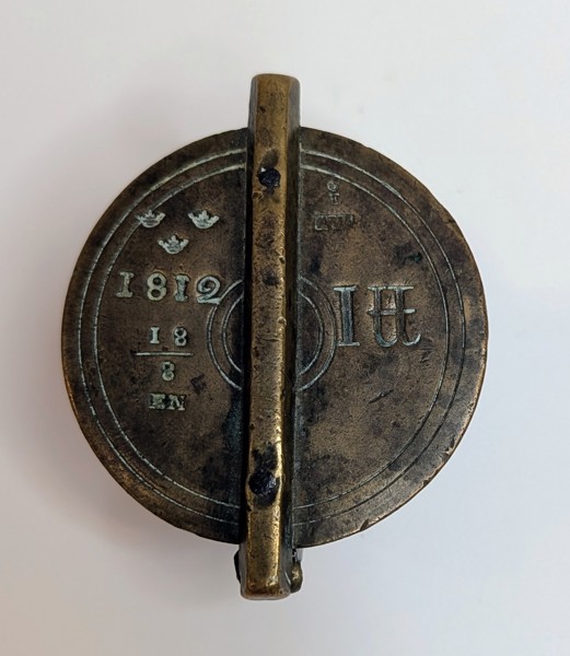 Måttsats i mässing 1812