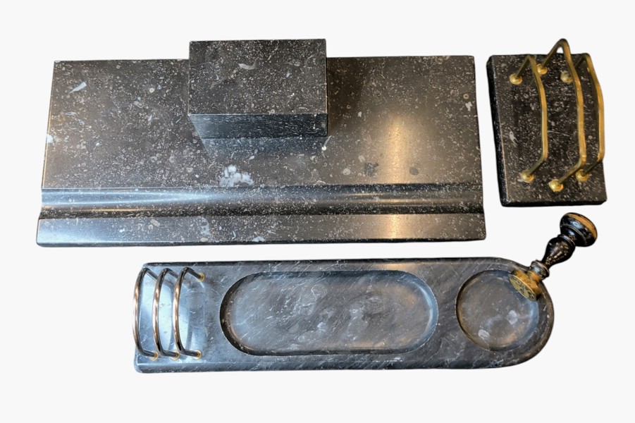 SKRIVBORDSUPPSATS 3 delar, 1900-tal