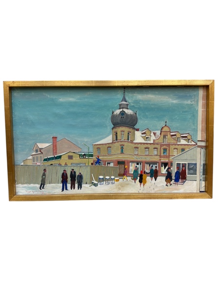 TAVLA olja Sigge Ljungberg