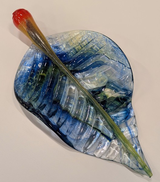 XXX Lövskulptur "To the Ground" Kosta Boda designad av Ludvig Löfgren