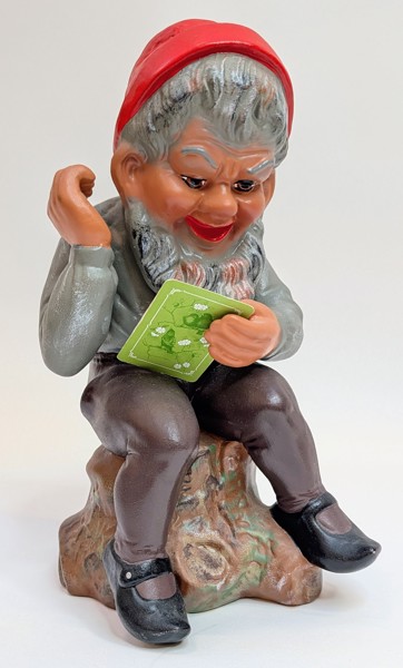 Tomte, Heissner med spelkort