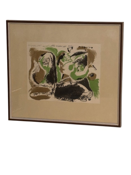 TAVLOR, 2 st litografier Paul Holsby