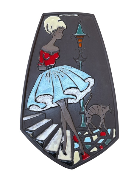 VÄGGTAVLA/ RELIEF Keramik Norge