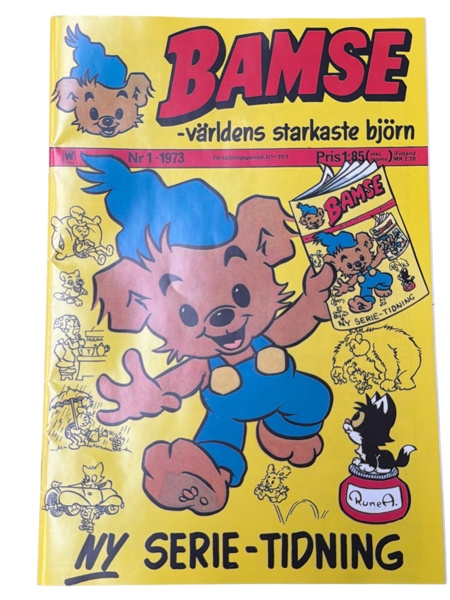 SERIETIDNING BAMSE nr 1 1973