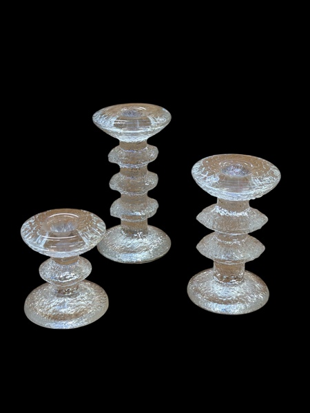 LJUSSTAKAR 3 st Iittala Festivo