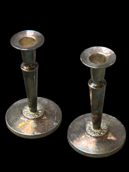 SILVER LJUSSTAKAR par