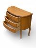 BYRÅ med tre lådor