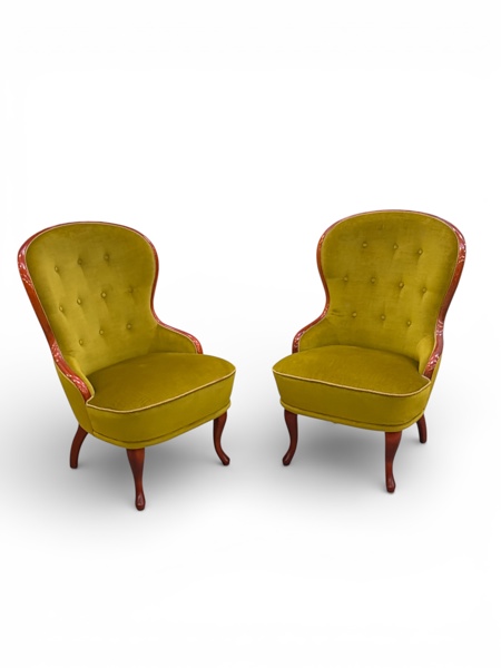 FÅTÖLJER, 1 par "Emmamodell"