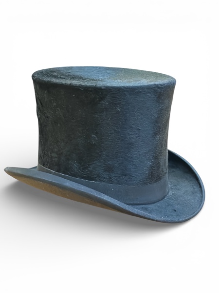 CYLINDERHATT, svart i originalask