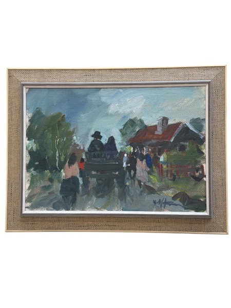 TAVLA, olja Uno-Hubert Olsson