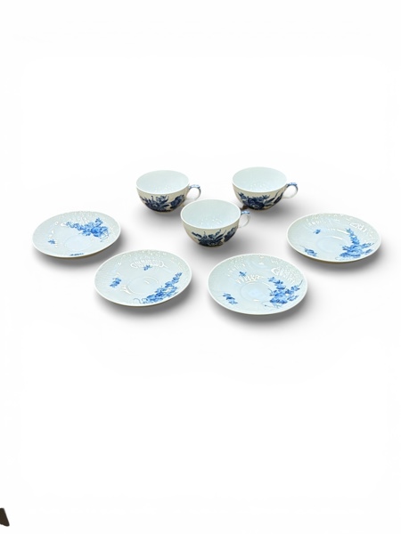 TE/KAFFEKOPPAR med fat Royal Copenhagen