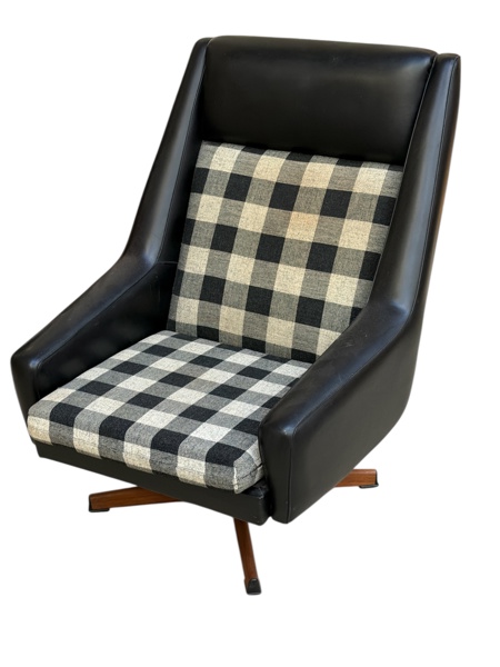 SNURRFÅTÖLJ Okänd designer 1960-tal