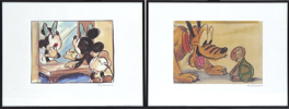 TAVLOR, 2 st färgoffset Walt Disney