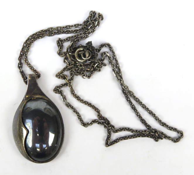 SILVER, hänge med kedja