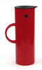 Magnussen, Erik för Stelton, termos, röd plast, Stelton Classic, EM77, design 1977