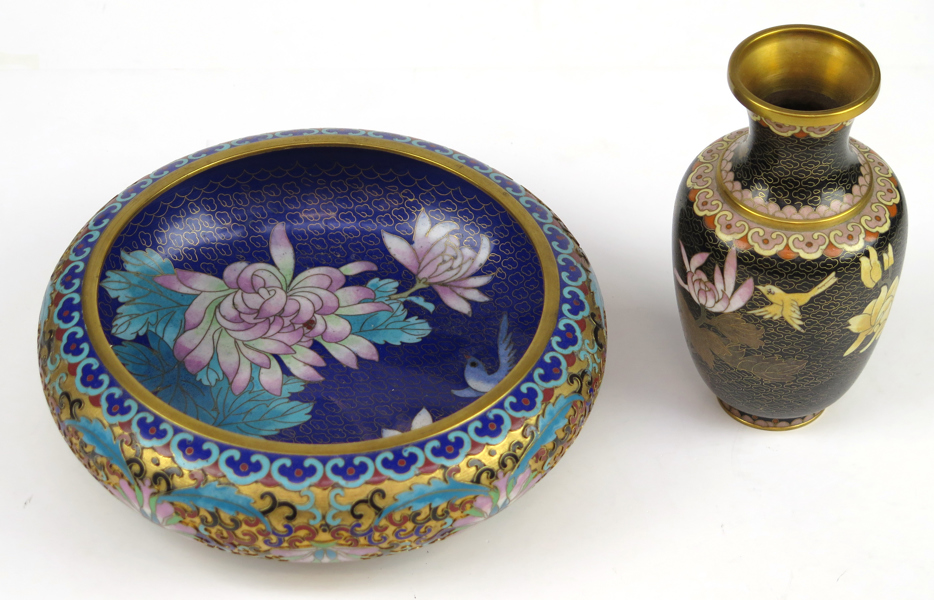 CLOISSONNÉ, 2 delar, Kina