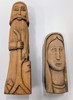 XXX Snidade skulpturer 2st, okänt ursprung 1900-tal